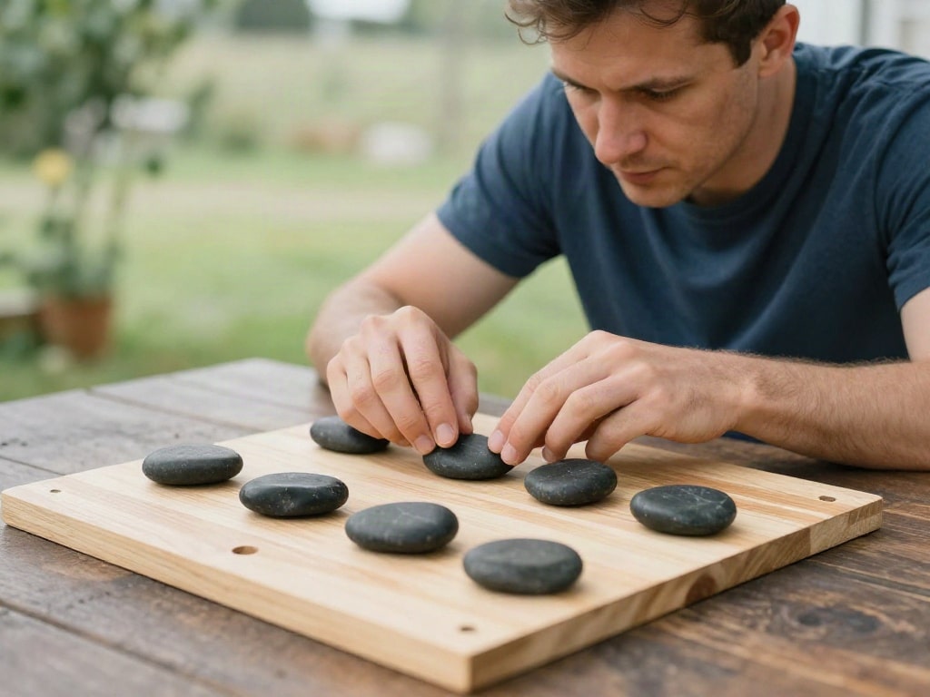 Mühle Spielaufbau und Spielablauf