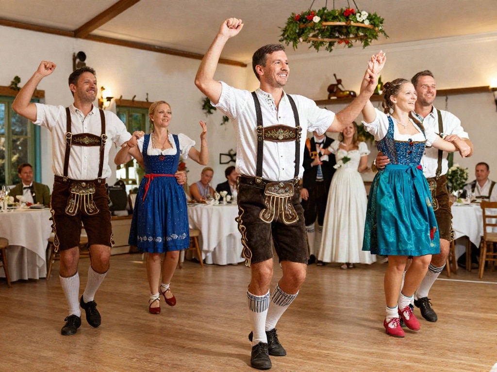 Schuhplattler Hochzeitsspiel Regeln und Ablauf