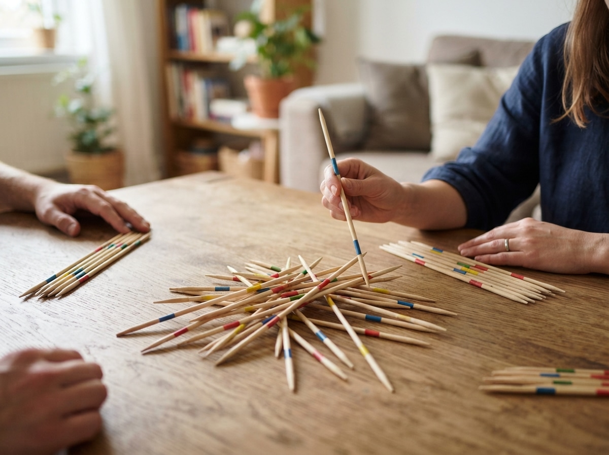Wie endet eine Runde Mikado?