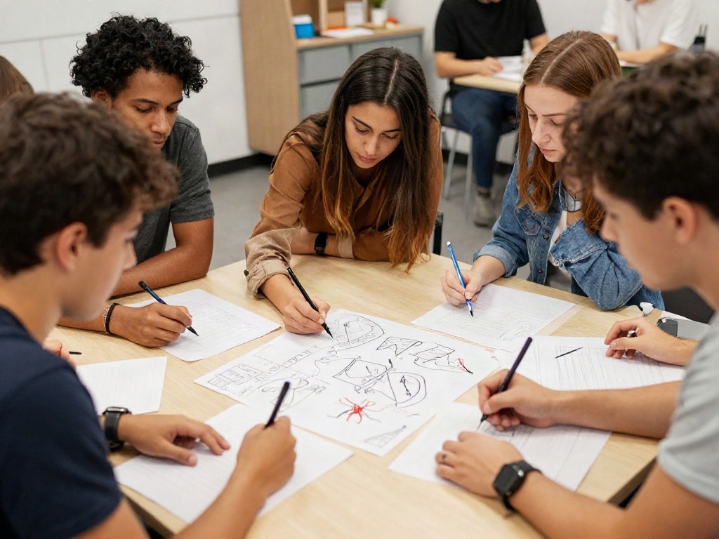 Wie funktioniert Montagsmaler mit mehreren Teams?