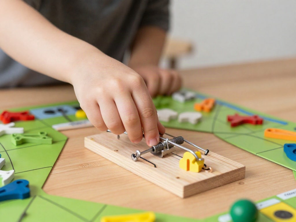 Wie funktioniert Schmidt Spiele Mausefalle?