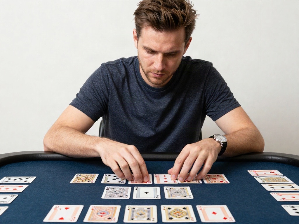 Wie spielt man Patience mit Karten?