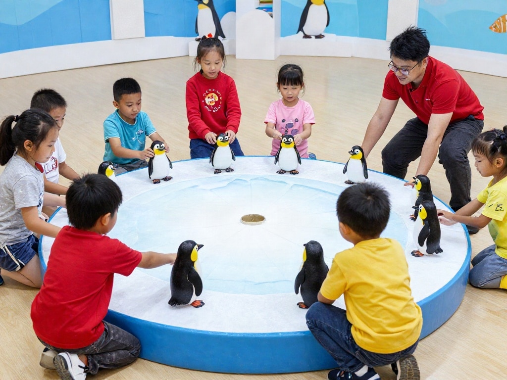 Wie viele Spieler braucht man für Plitsch Platsch Pinguin?